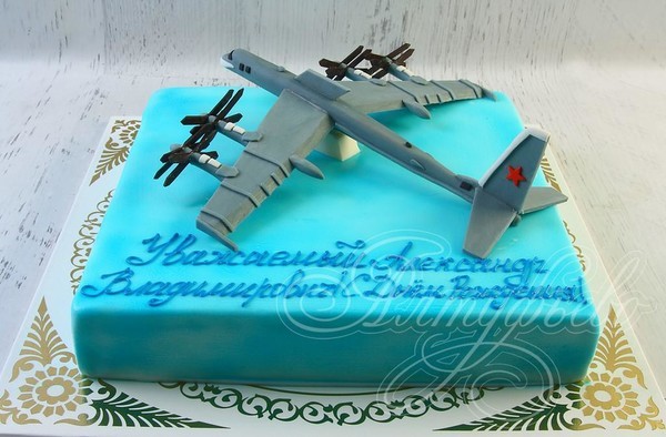 Торт «Бомбардировщик Ту-95» Торт «Бомбардировщик Ту-95»